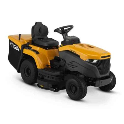 Kraftvoller Aufsitzmäher Stiga Estate 598 W mit 98 cm Schnittbreite und Honda-Motor