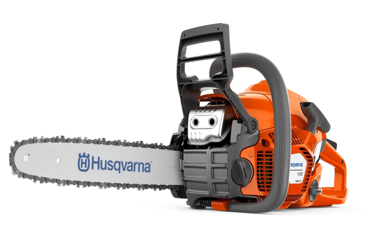 Benzin-Kettensäge Husqvarna 135 Mark II mit 35 cm Schwert und 1,4 kW Motor