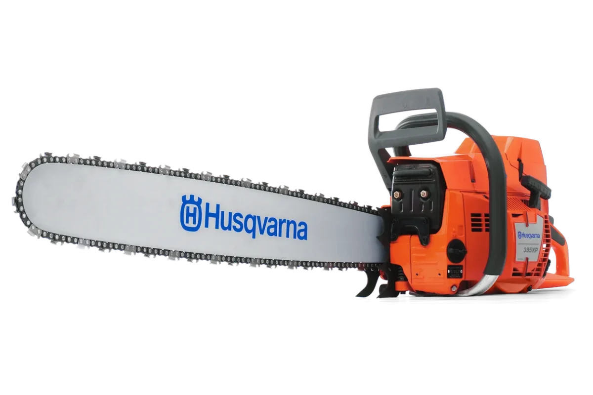 Husqvarna 395 XP Kettensäge mit 70 cm Schwert und 5,5 kW Motor